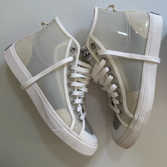 Adidas Women's Clear High-Top Sneakers - Picture 9 of 13
